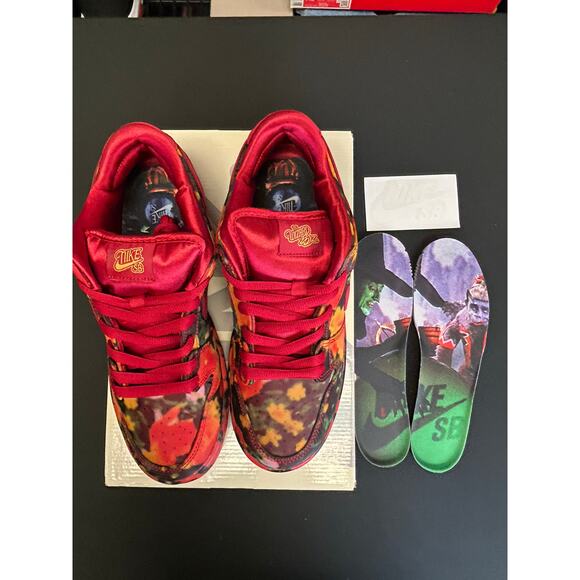 Nike SB Dunk Low Pro WOO Poppy / Size 9.5 / Brand New - Picture 10 of 13